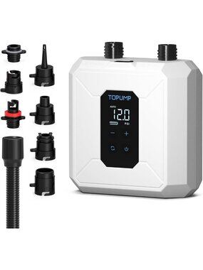 Cordless Rechargeable Electric Paddle Board Pump | Fast Inflatable SUP Pump